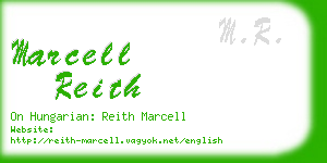 marcell reith business card